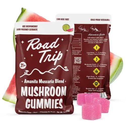 ROAD TRIP AMANITA MUSCARIA 2 GUMMY FUNPACK 30CT DISPLAY - WATERMELON