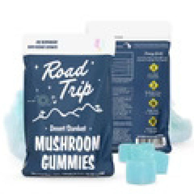 ROAD TRIP MUSHROOM GUMMIES - COTTON CANDY