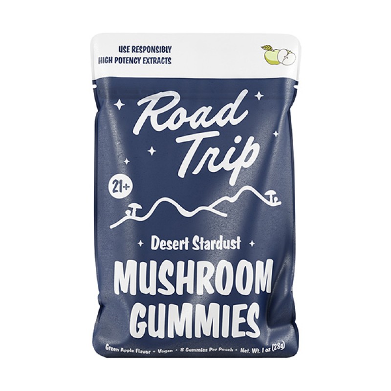 ROAD TRIP MUSHROOM GUMMIES - GREEN APPLE