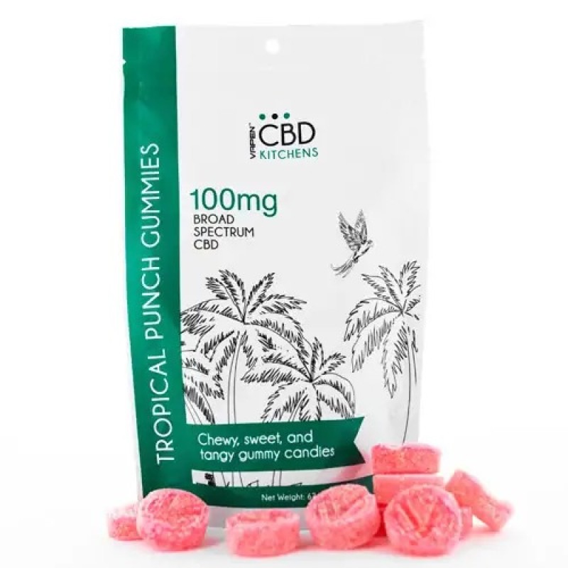 ROCK IT EXOTIC GUMMIES 100,00MG 2G 50PK- TROPICAL PUNCH (S)