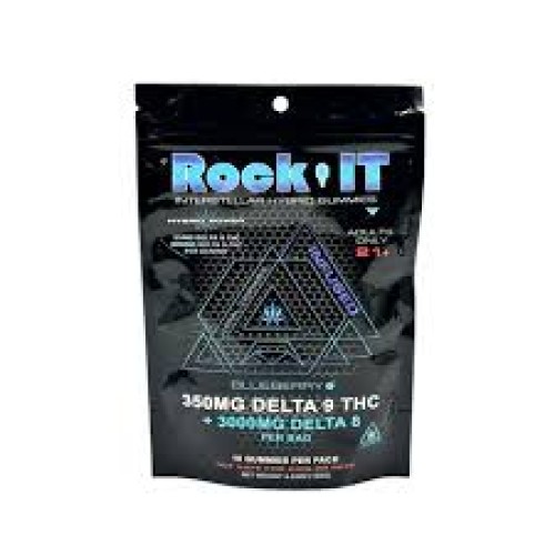 ROCK IT GUMMIES 350MG DELTA9 THC BLUEBERRY