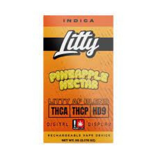 RUNTZ X LITTY THCA 3.5G DISPO PINEAPPLE NECTAR