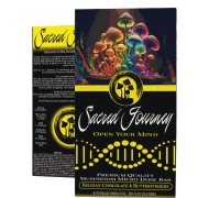 SACRED JOURNEY MUSHROOM CHOCOLATE BAR- BELGIAN CHOCOLATE & BUTTERFINGERS