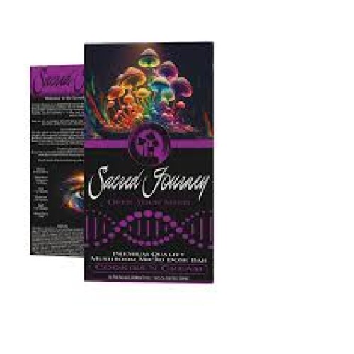 SACRED JOURNEY MUSHROOM CHOCOLATE BAR- COOKIES N CREAM