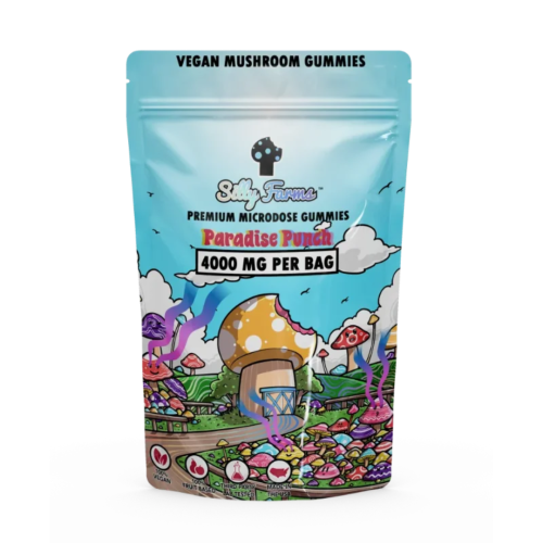 SILLY FARMS PREMIUM MICRODOSE MUSHROOM GUMMIES 400MG/BAG - ASSORTED