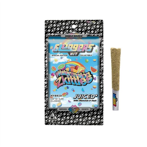 SLUGGERS JUICED 5CT .7 PREROLL- WATERMELON ZKITTLES (H)