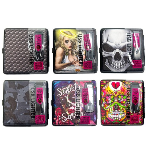 SMOKEZILLA USB CIG CASE QL1 #40307