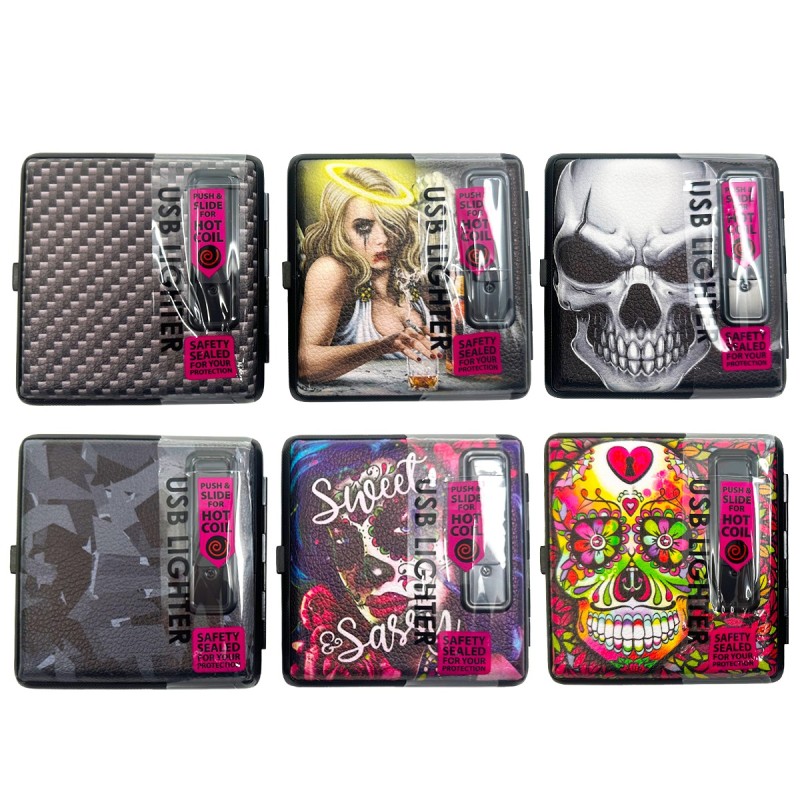 SMOKEZILLA USB CIG CASE QL1 #40307