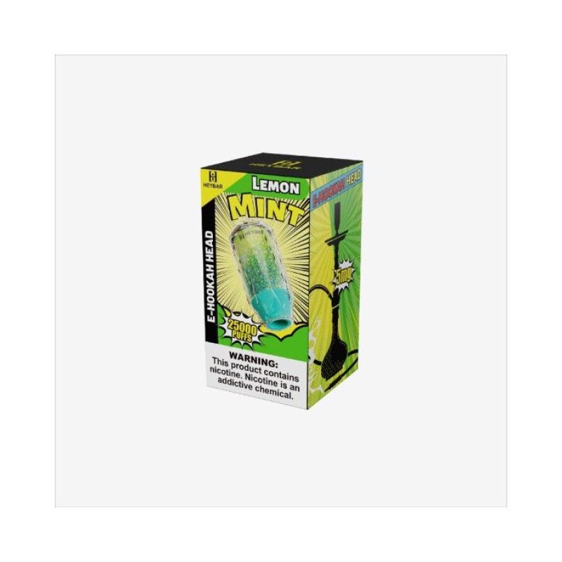SMOOKAH 100K DISPOSALE HOOKAH HEAD VAPE - LEMON MINT