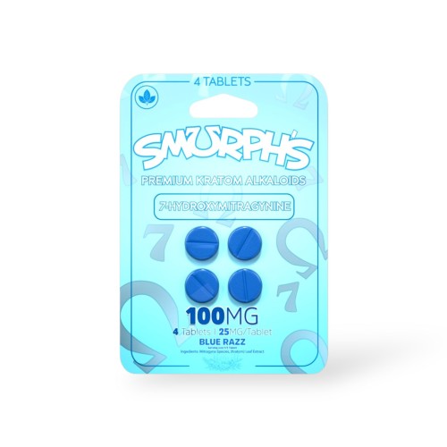 SMURPH'S 7 HYDROXYMITRAGYNINE - BLUE RAZZ