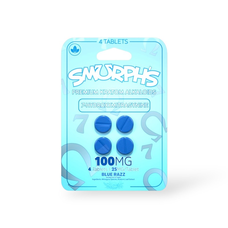 SMURPH'S 7 HYDROXYMITRAGYNINE - BLUE RAZZ