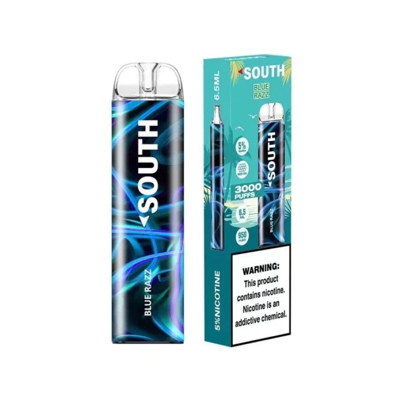 SOUTH 3000 PUFFS- BLUE RAZZ