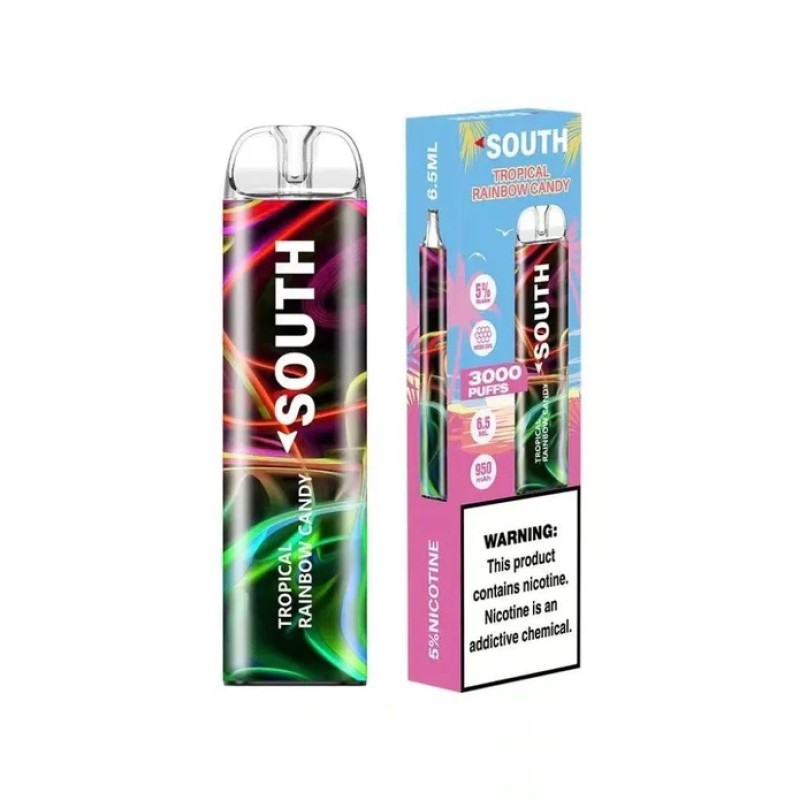 SOUTH 3000 PUFFS- TROPICAL RAINBOW CANDY