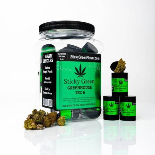 STICKY GREEN 1 GRAM HHC TRIPLE PLATINUM INDICA