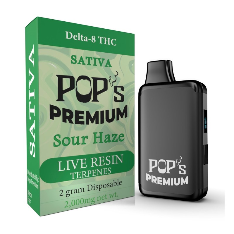 STICKY GREEN DISPOSABLE 2ML DELTA 8 DISPOSABLE MINT