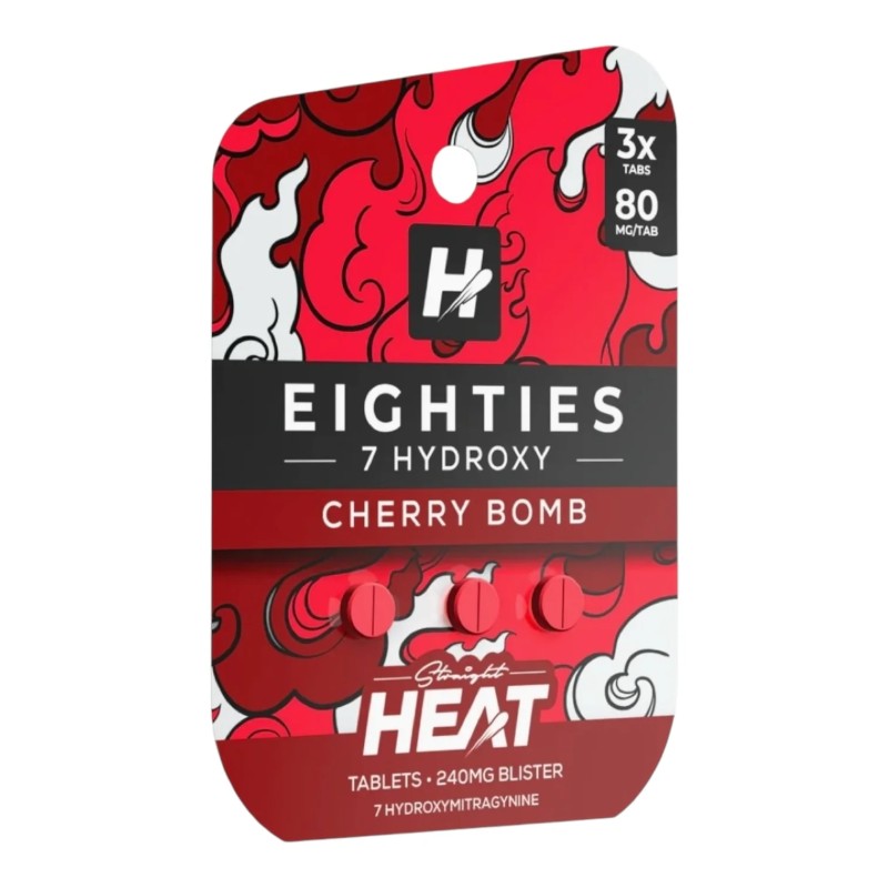 STRAIGHT HEAT EIGHTIES 7-OH TABS 3CT 10PC/BOX BAJA BLAST