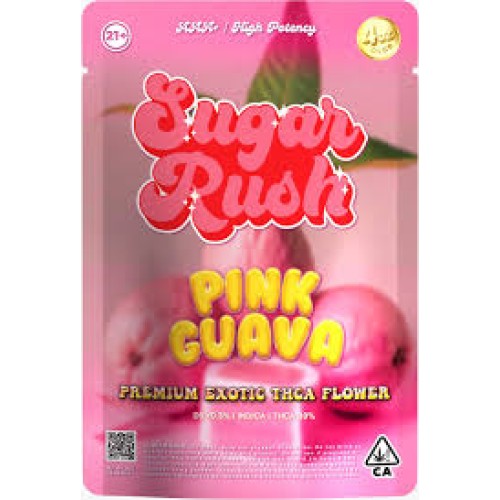 SUGAR RUSH 4OZ- PINK GUAVA