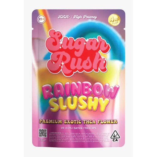 SUGAR RUSH 4OZ- RAINBOW SLUSHY
