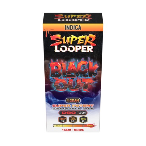 SUPER LOOPER 1G THCA/THCP- BLACK OUT (I)