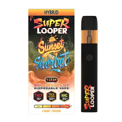 SUPER LOOPER 1G THCA/THCP- SUNSET SHERBET (H)