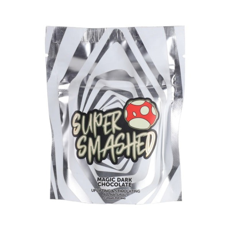SUPER SMASHED MUSHROOM CHOCOLATE 16PC/4G- MILK CHOCOLATE CRUNCH