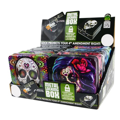 Smokezilla Locking Metal Box Display #024108