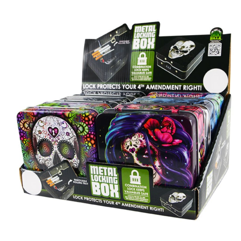 Smokezilla Locking Metal Box Display #024108