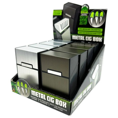 Smokezilla Metal Cig Box Display #025061