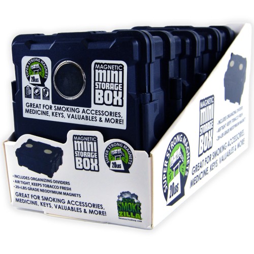 Smokezilla Mini Magnetic Box Que Line 2 Display #041405