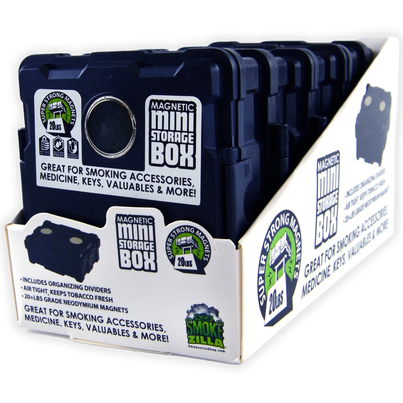 Smokezilla Mini Magnetic Box Que Line 2 Display #041405