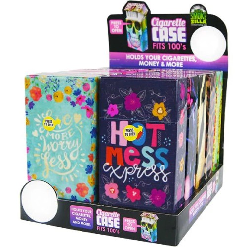 Smokezilla Printed 100S Cig Box Display #040317