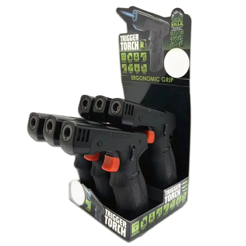Smokezilla Trigger Torch Black Display #023541