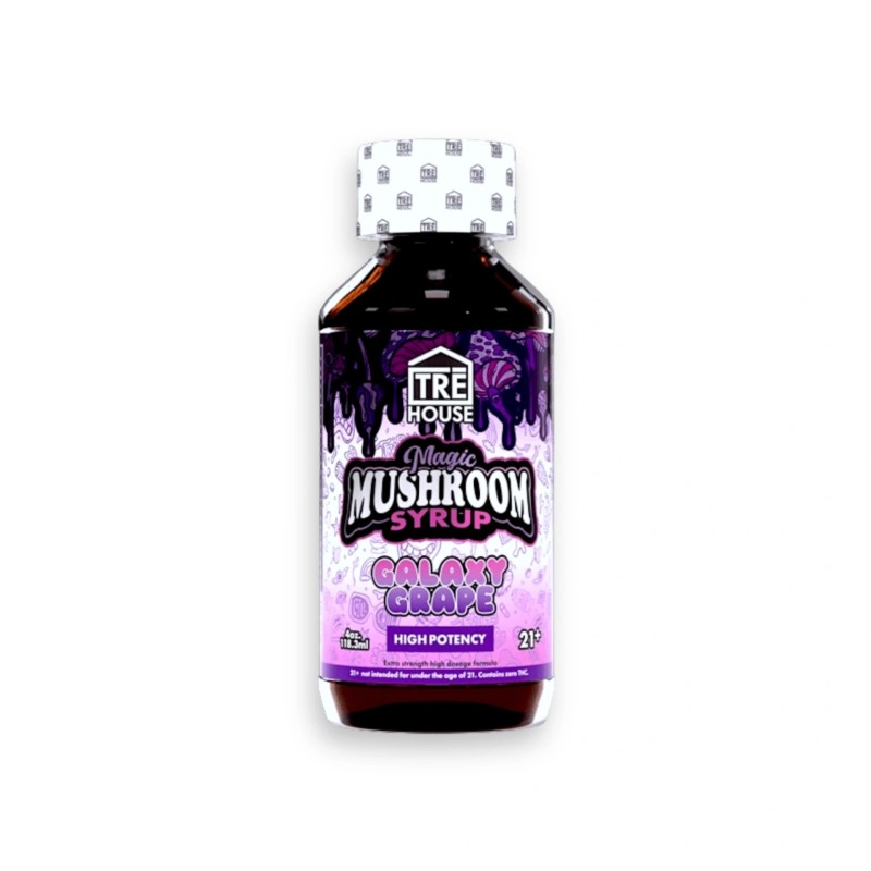 TREHOUSE MAGIC MUSHROOM SYRUP 4OZ 6PC- GALAXY GRAPE
