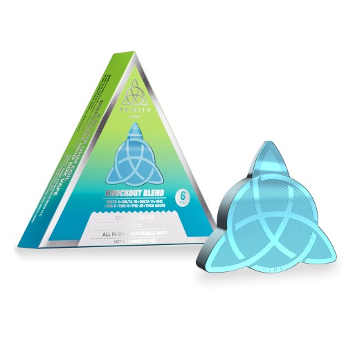 TRINITY HEMP ALL IN ONE KNOCKOUT BLEND.8 SUB OHM COIL- SKYWALKER OG (I)