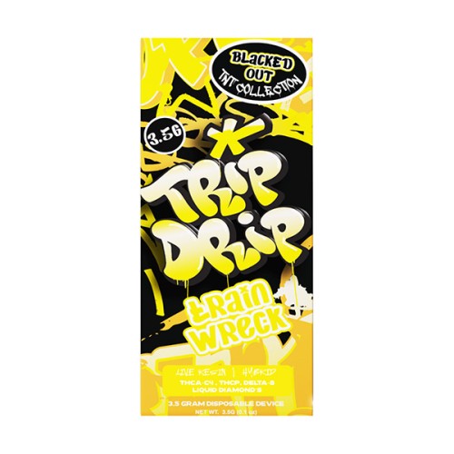 TRIP DRIP 3.5G BLACKED OUT TNT COLLECTION- TRAIN WRECK (H)