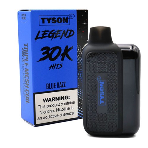 TYSON 2.0 LEGEND 30K- BLUE RAZZ
