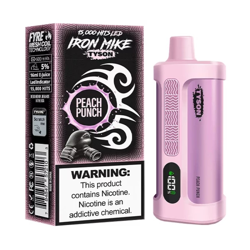 TYSON IRON MIKE 15K- PEACH PUNCH
