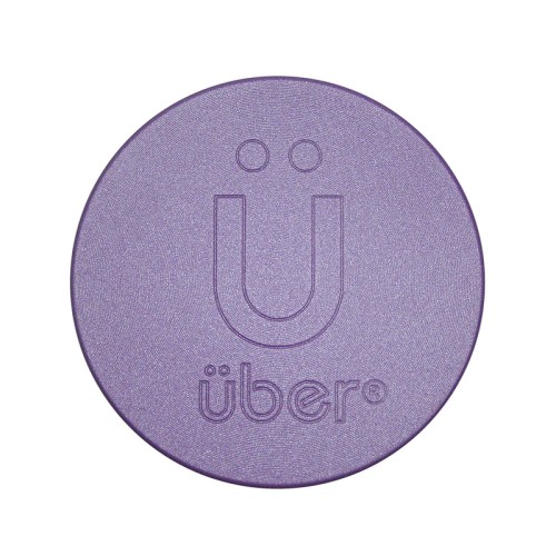 UBER 5.0 NON STICK GRINDER 4PC 2.5" 63MM CNC- MATTE PURPLE