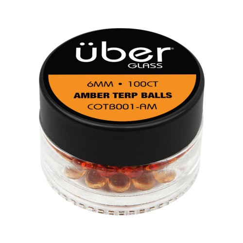 UBER BANGER TERP BALLS 6MM 100CT - AMBER