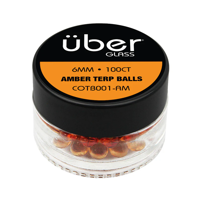 UBER BANGER TERP BALLS 6MM 100CT - AMBER