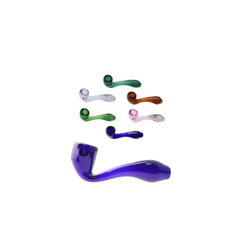 UBER GLASS 3.5" SPOON - ASSORTED COLORS BAG 6PCS