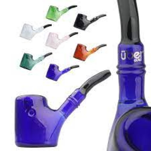 UBER GLASS 5" SHERLOCK - ASSORTED SOLID COLORS