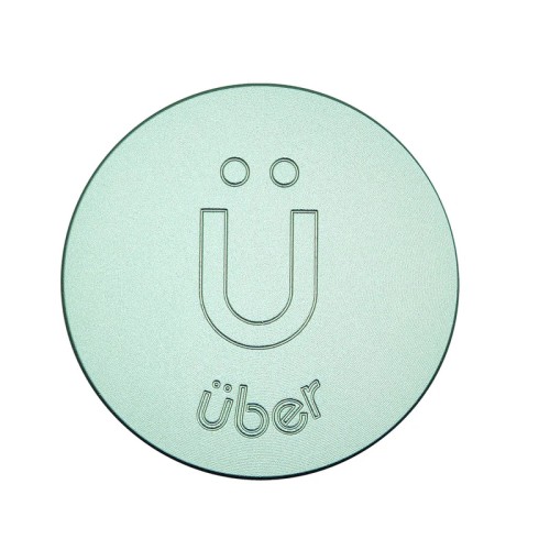 UBER GRINDER 2PC CNC 50MM 2"- GREEN