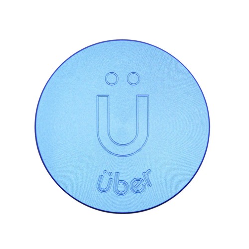 UBER GRINDER 4PC 3" CNC 76MM- BLUE