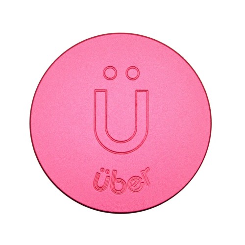 UBER GRINDER ALUMINUM 3PC 2.5" 63MM- PINK