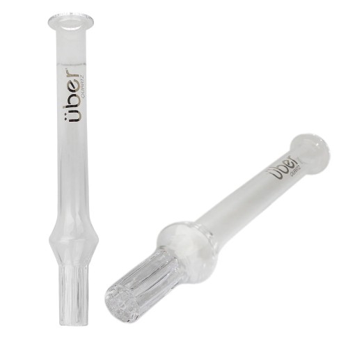 UBER QUARTZ 6" 5-ARM HONEYCOMB NECTAR COLLECTOR STRAW