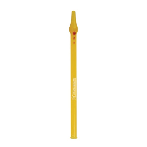 UBER QUARTZ 7.5" NECTAR COLLECTOR STRAW - YELLOW