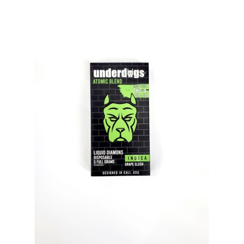 UNDERDOGS ATOMIC BLEND LIQUID DIAMONDS 5G- GRAPE SLUSH (I)