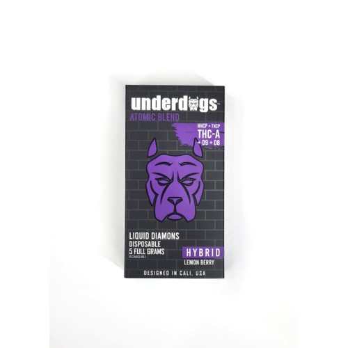 UNDERDOGS ATOMIC BLEND LIQUID DIAMONDS 5G- LEMON BERRY (H)