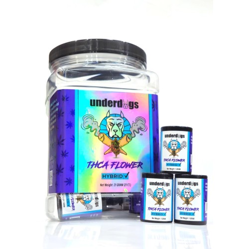 UNDERDOGS INDOOR ZAZA FLOWER THC-A HALF POUND - ITALIAN GUMMIES (H)